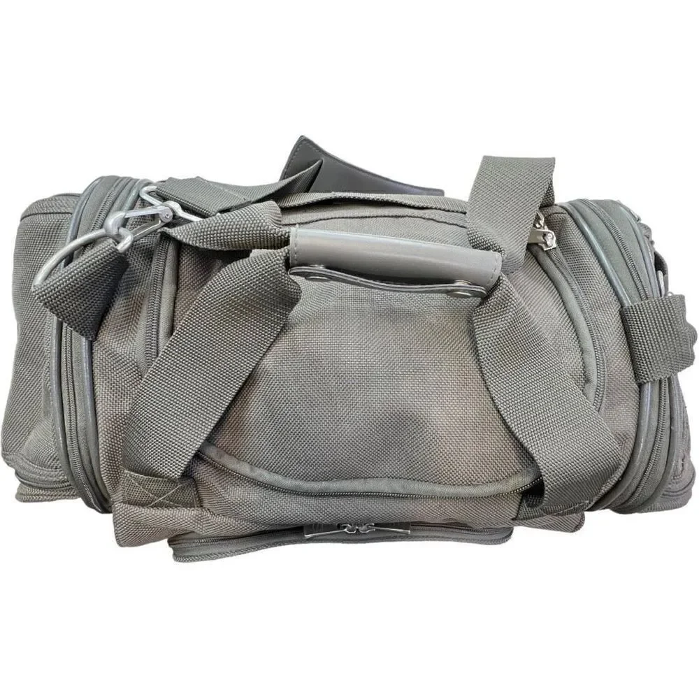 Metropolis Mens Sports Travel Luggage Duffle Bag Handbag Multiple Pockets Canvas
